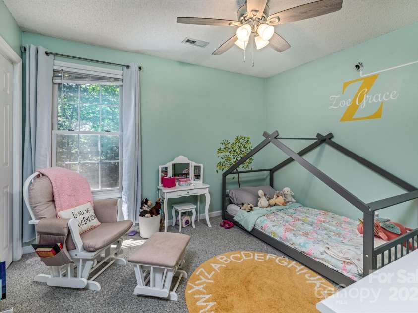 110 Club Drive, Mooresville, NC 28115.  MLS# CAR4272033, YatesRealty ID 21762. Bedroom 3