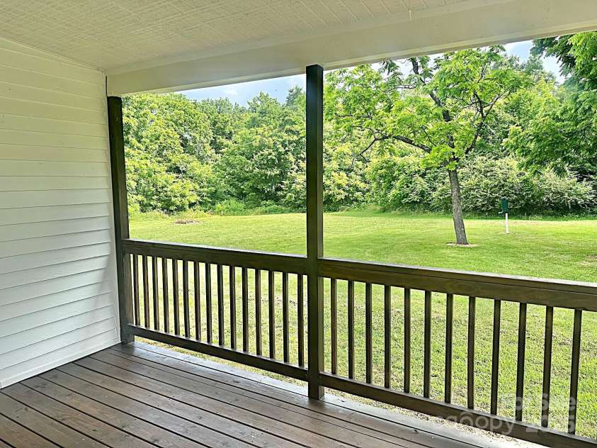 604 Ferguson Ridge Road, Gastonia, NC 28052.  MLS# CAR4267295, YatesRealty ID 21777. View from back porch