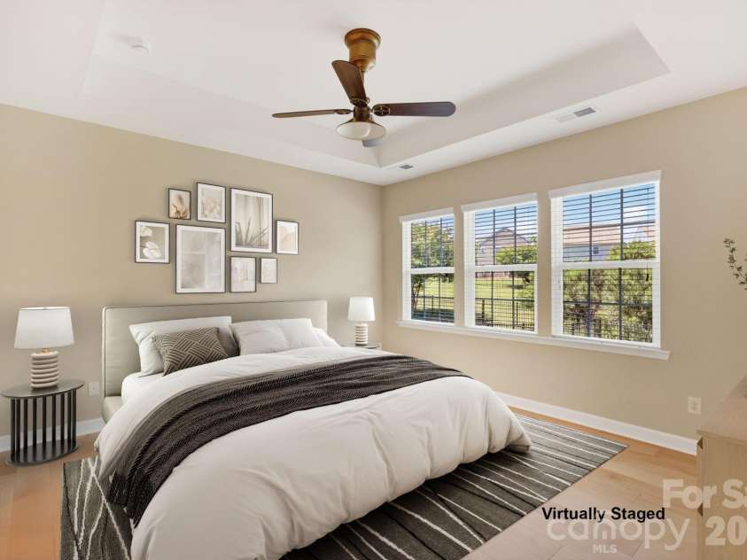 418 Brier Knob Drive, Fort Mill, SC 29715.  MLS# CAR4378773, YatesRealty ID 21778. Master Bedroom