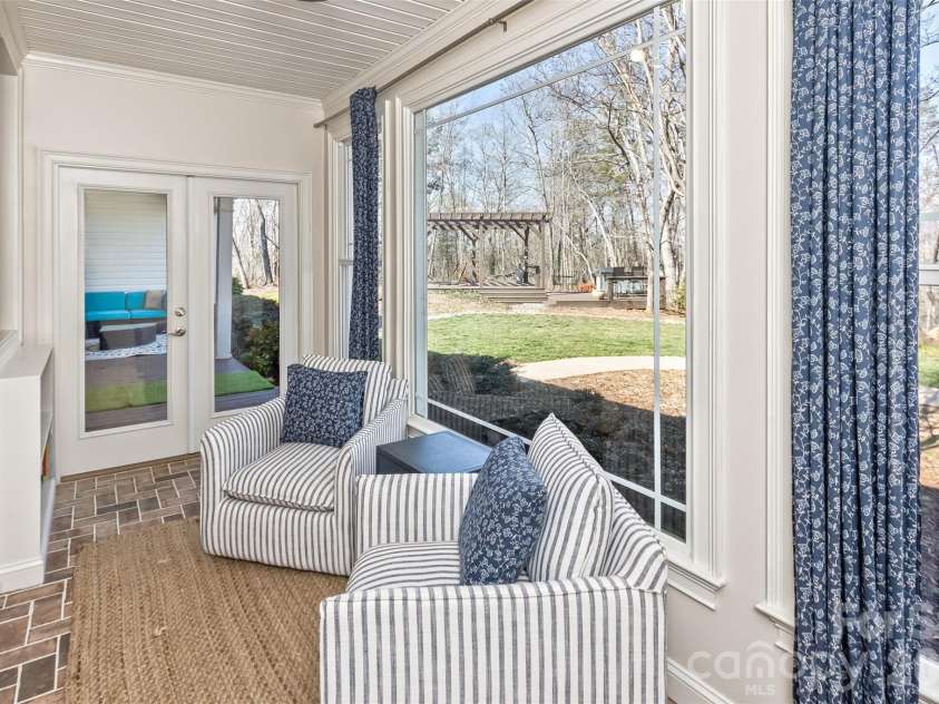 378 Collinsville Road, Columbus, NC 28722.  MLS# CAR4366416, YatesRealty ID 21793. Speaking of the sunroom..reading room, meditation room, etc. Look at those big windows!