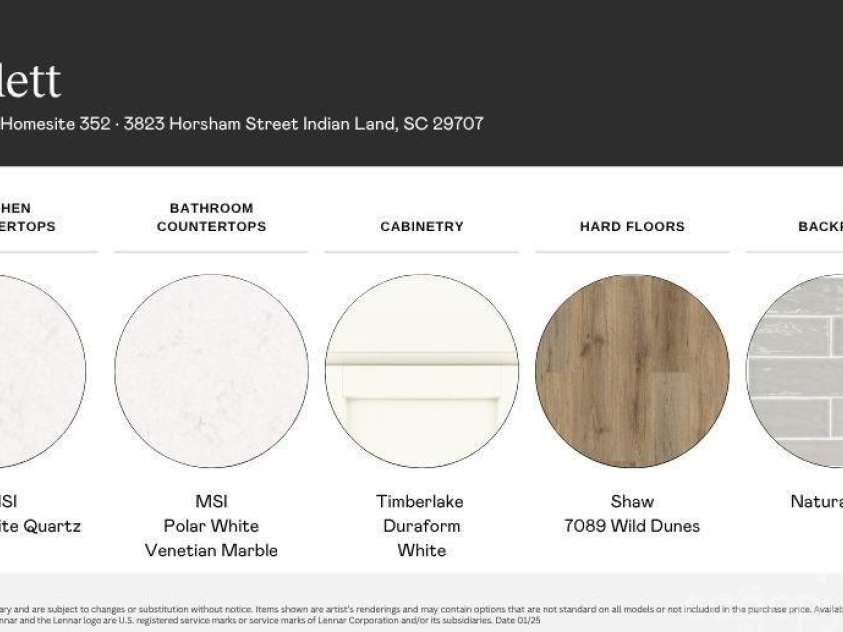 3823 Horsham Street, Indian Land, SC 29707.  MLS# CAR4274657, YatesRealty ID 21799. Selections