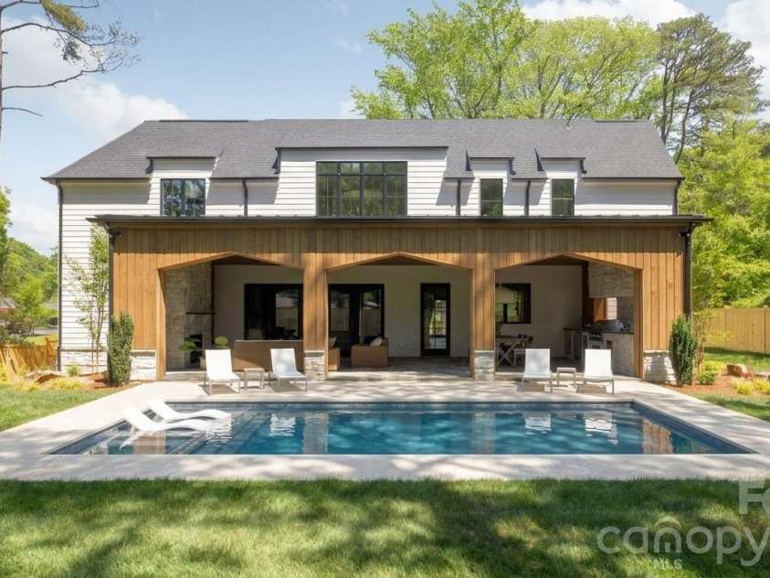 4110 Melchor Avenue, Charlotte, NC 28211.  MLS# CAR4395290, YatesRealty ID 21799. AI Pool Rendering
