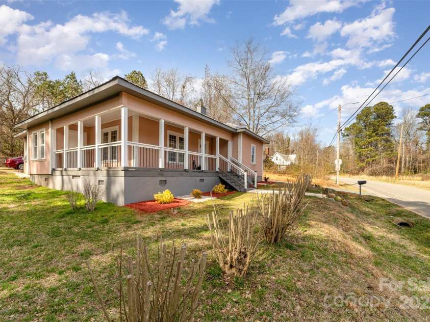 1111 Barrington Street, Wadesboro, NC 28170.  MLS# CAR4224838, YatesRealty ID 2180. Front Exterior