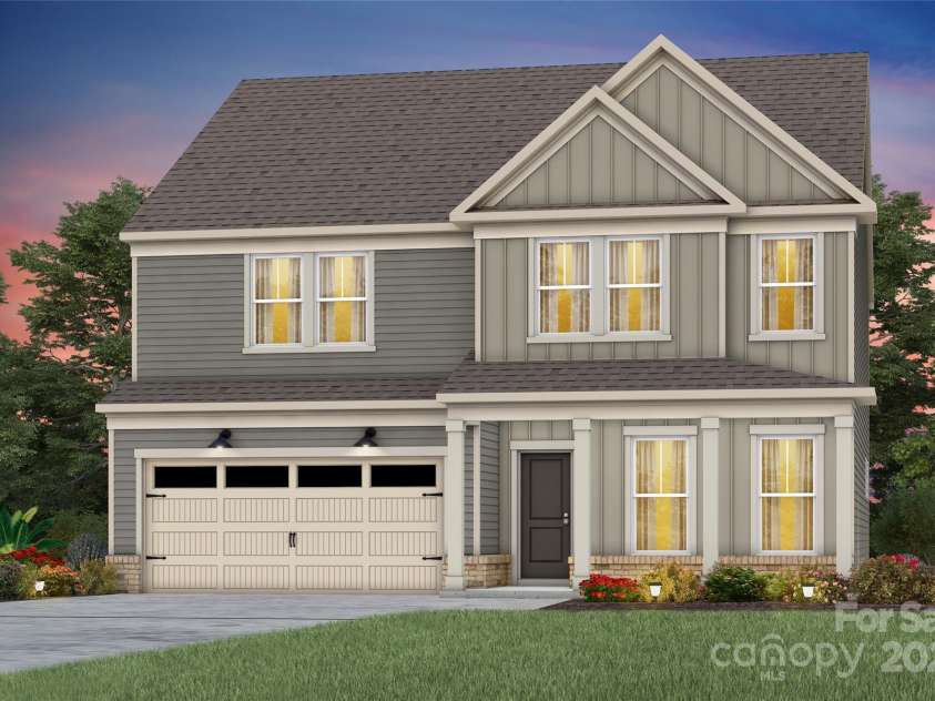 14117 New Crest Drive, Huntersville, NC 28078.  MLS# CAR4268737, YatesRealty ID 21801. Exterior Front - Digital Image Similar