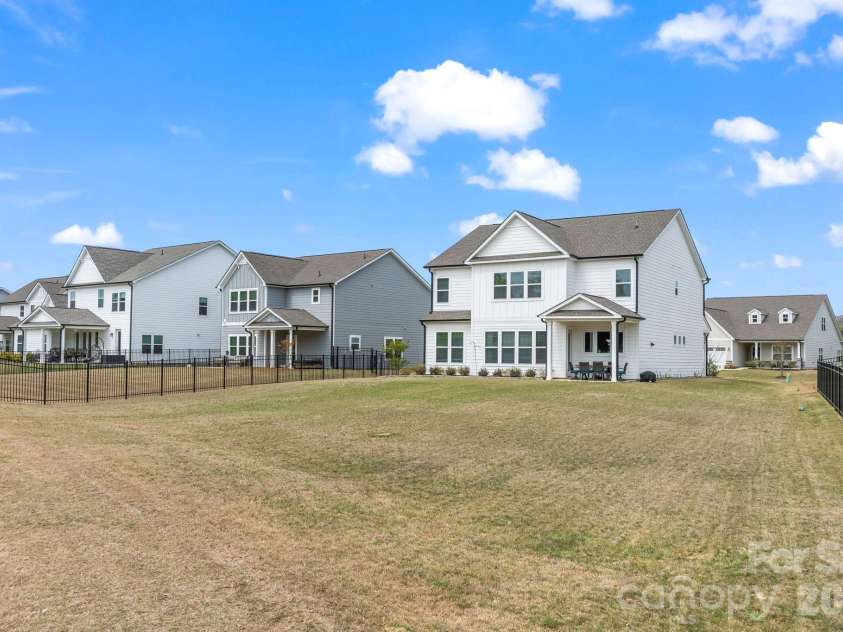 2023 Turnsberry Drive, Monroe, NC 28112.  MLS# CAR4363476, YatesRealty ID 21807. Backyard