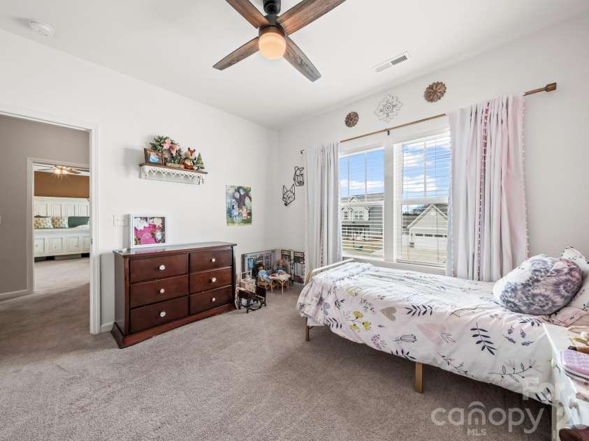 2023 Turnsberry Drive, Monroe, NC 28112.  MLS# CAR4363476, YatesRealty ID 21807. Bedroom 3