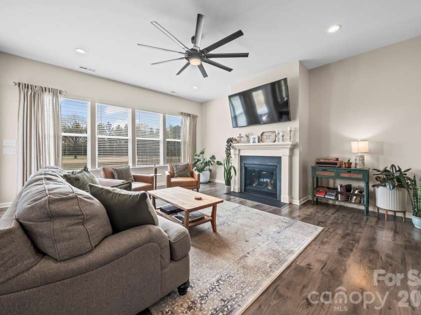 2023 Turnsberry Drive, Monroe, NC 28112.  MLS# CAR4363476, YatesRealty ID 21807. Living Room