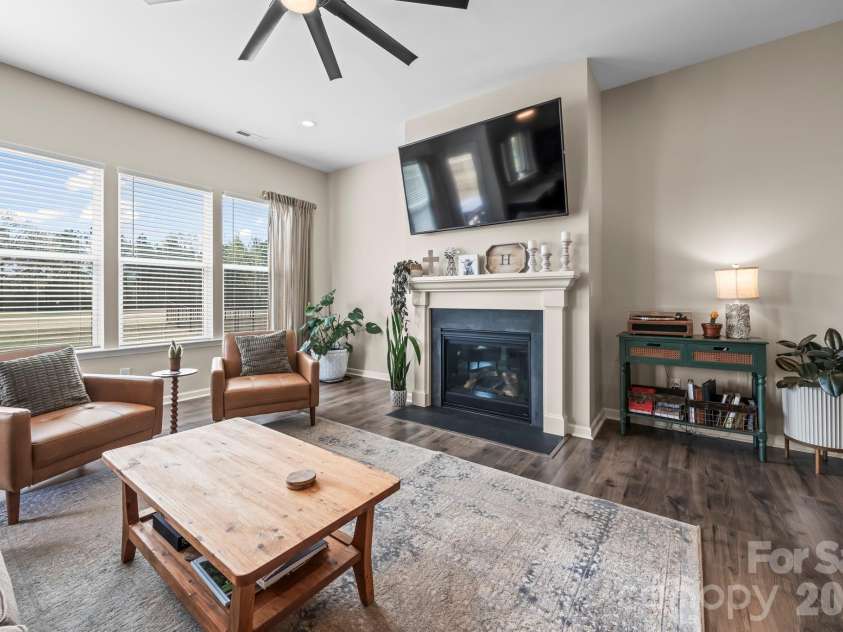2023 Turnsberry Drive, Monroe, NC 28112.  MLS# CAR4363476, YatesRealty ID 21807. Living Room