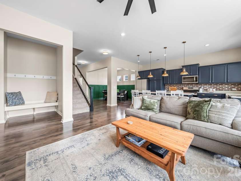 2023 Turnsberry Drive, Monroe, NC 28112.  MLS# CAR4363476, YatesRealty ID 21807. Living Room