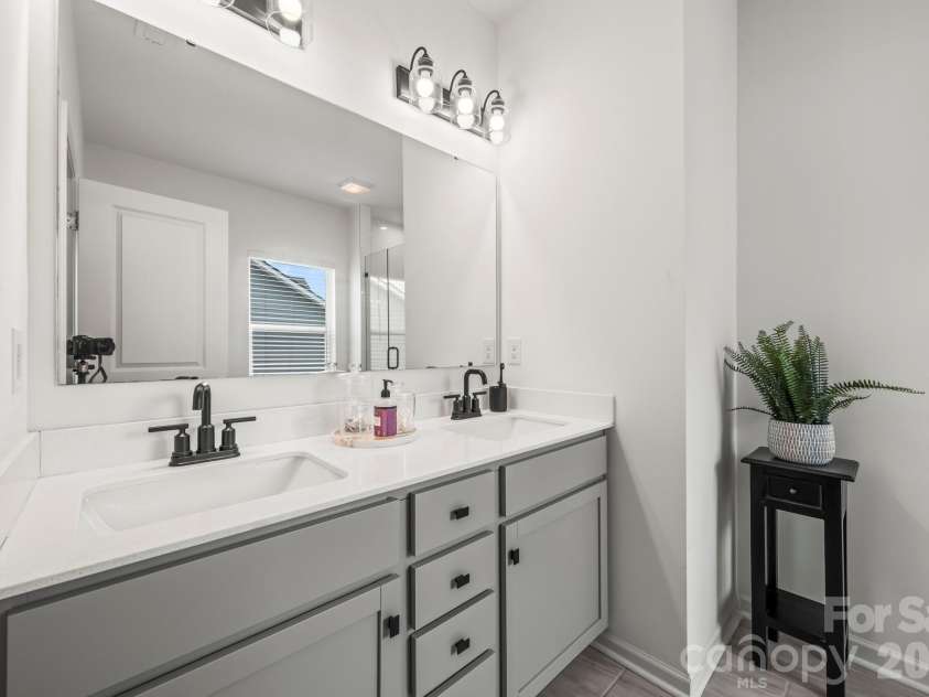 2023 Turnsberry Drive, Monroe, NC 28112.  MLS# CAR4363476, YatesRealty ID 21807. Primary Bathroom