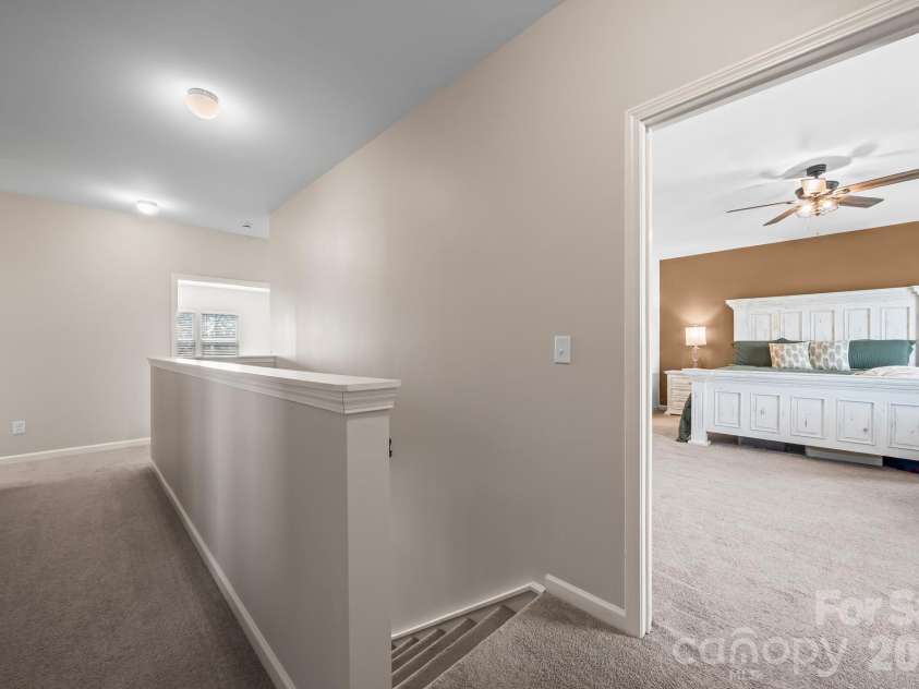2023 Turnsberry Drive, Monroe, NC 28112.  MLS# CAR4363476, YatesRealty ID 21807. Upstairs Landing