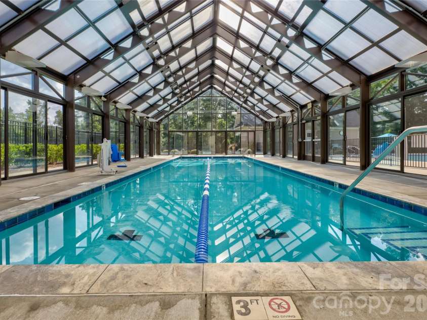 82228 Standing Oak Drive, Charlotte, NC 28278.  MLS# CAR4309778, YatesRealty ID 21810. Indoor heated pool