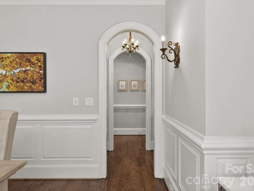 8304 Marcliffe Court, Waxhaw, NC 28173.  MLS# CAR4378365, YatesRealty ID 21811. Beautiful trimwork throughout