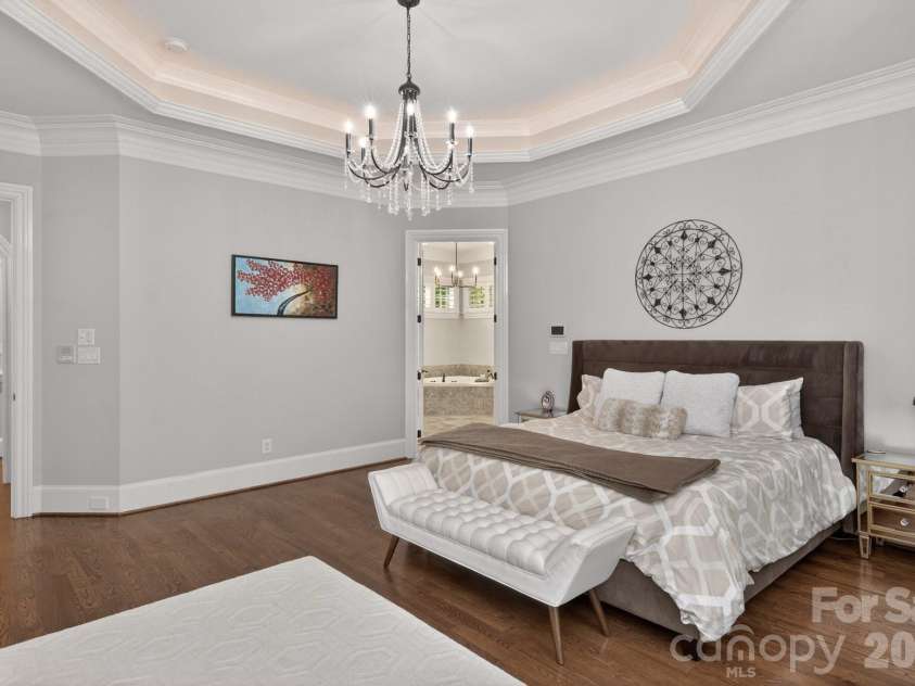 8304 Marcliffe Court, Waxhaw, NC 28173.  MLS# CAR4378365, YatesRealty ID 21811. Tray ceiling w/ lighting