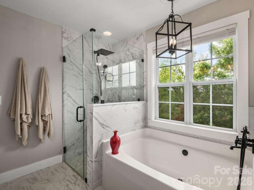 288 Walnut Crest Road, Fletcher, NC 28732.  MLS# CAR4377890, YatesRealty ID 21813. Primary Bath Renovated and Updated