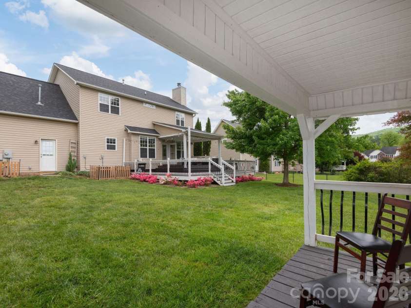 288 Walnut Crest Road, Fletcher, NC 28732.  MLS# CAR4377890, YatesRealty ID 21813. View from ADU Porch