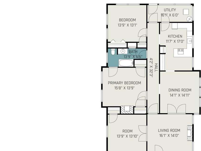 6206 Hunter Avenue, Charlotte, NC 28262.  MLS# CAR4272883, YatesRealty ID 21823. 