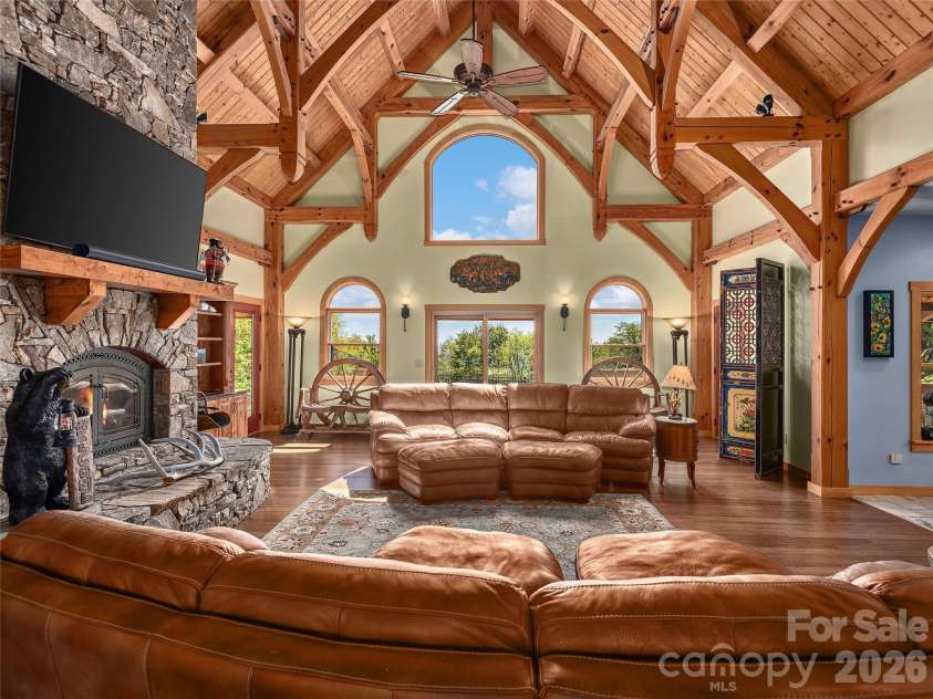 350 Snow Flake Lane, Maggie Valley, NC 28751.  MLS# CAR4381110, YatesRealty ID 21834. 