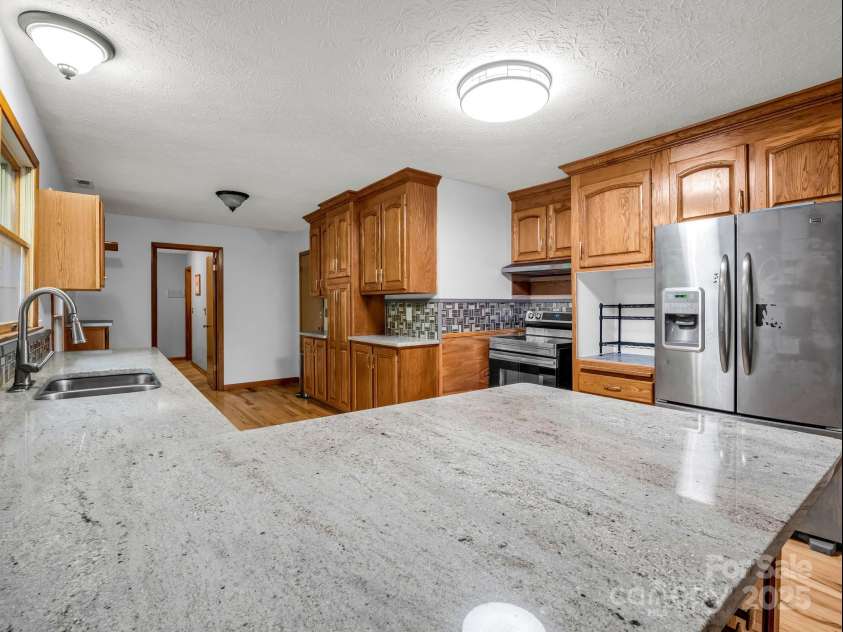 989 Mine Gap Road, Zirconia, NC 28790.  MLS# CAR4264634, YatesRealty ID 21834. Kitchen