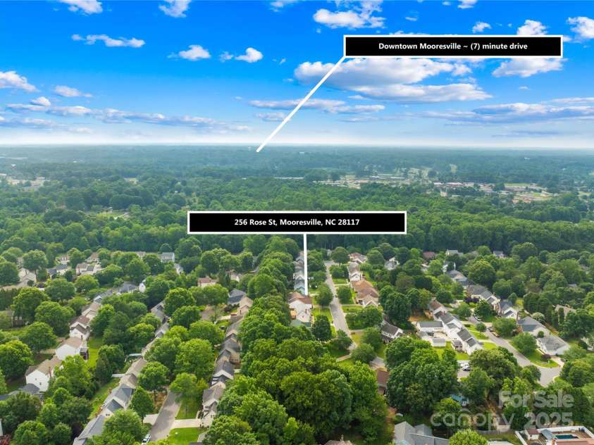 256 Rose Street, Mooresville, NC 28117.  MLS# CAR4269352, YatesRealty ID 21838. 
