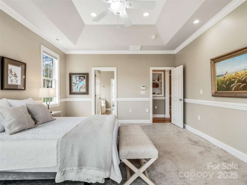 69 Ledgestone Drive, Fairview, NC 28730.  MLS# CAR4246045, YatesRealty ID 21842. Primary bedroom on main level