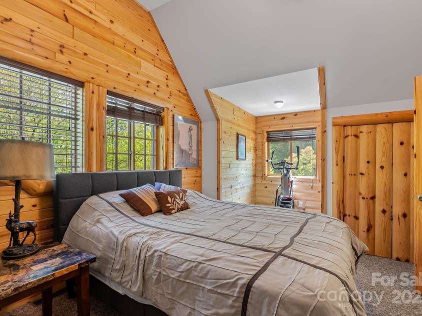 1104 Long Branch Road, Mars Hill, NC 28754.  MLS# CAR4252912, YatesRealty ID 21844. Upstairs Bedroom 2