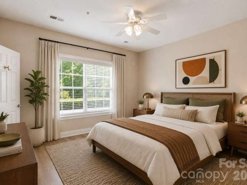 19762 Feriba Place, Cornelius, NC 28031.  MLS# CAR4378752, YatesRealty ID 21850. Mid Century Modern Theme!