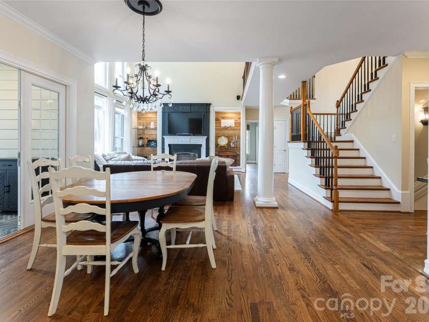 39 Windover Drive, Asheville, NC 28803.  MLS# CAR4352682, YatesRealty ID 21851. Looking towards great room