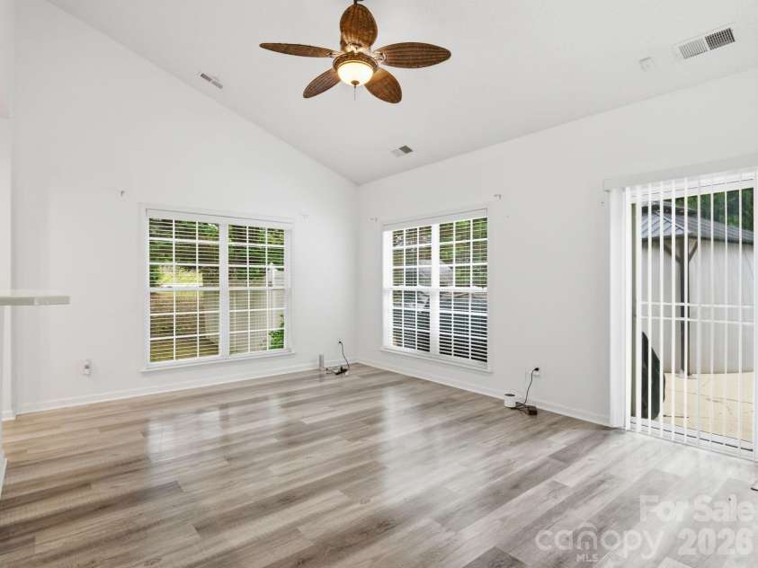 1103 Ross Brook Trace, York, SC 29745.  MLS# CAR4378430, YatesRealty ID 21854. Living room side view 