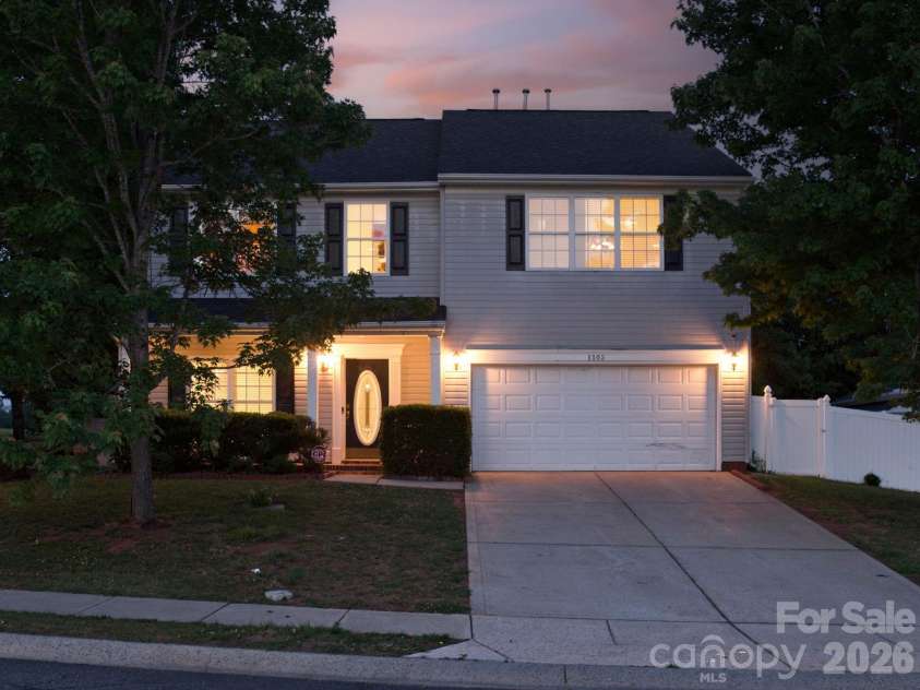 1103 Ross Brook Trace, York, SC 29745.  MLS# CAR4378430, YatesRealty ID 21854. Twilight view 