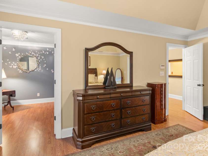 3419 Wylie Meadow Lane, Charlotte, NC 28269.  MLS# CAR4223040, YatesRealty ID 2186. Primary bedroom with parent retreat