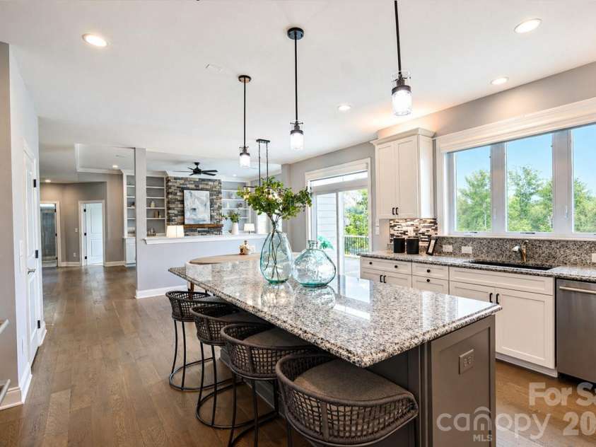 966 Chippenham Avenue, Lancaster, SC 29720.  MLS# CAR4358291, YatesRealty ID 21862. Chef's kitchen overlooking the outdoor oasis