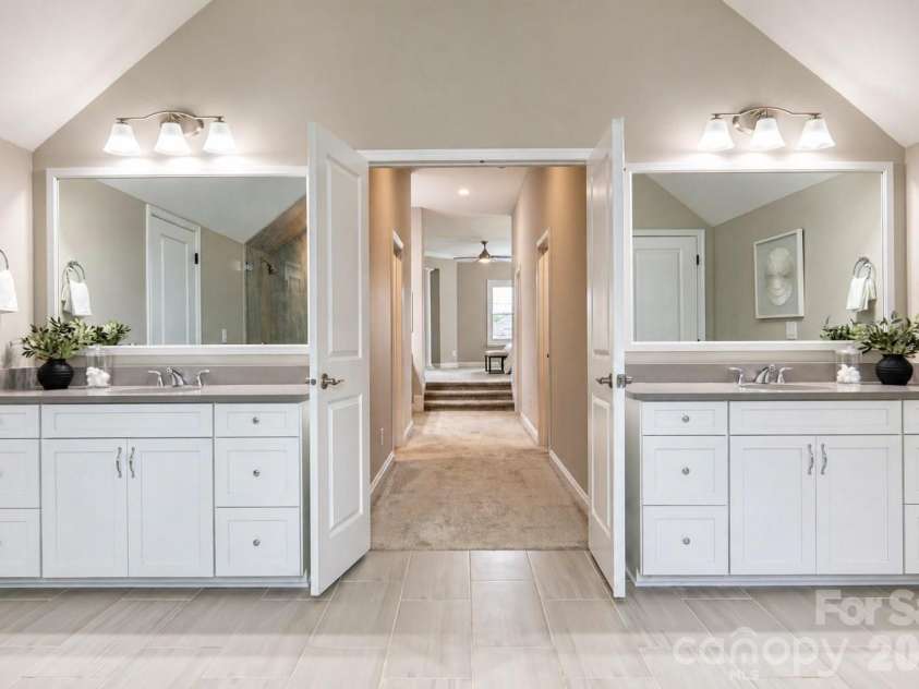 966 Chippenham Avenue, Lancaster, SC 29720.  MLS# CAR4358291, YatesRealty ID 21862. Primary Bathroom Dual Vanity