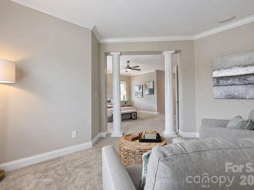 966 Chippenham Avenue, Lancaster, SC 29720.  MLS# CAR4358291, YatesRealty ID 21862. View from primary sitting area