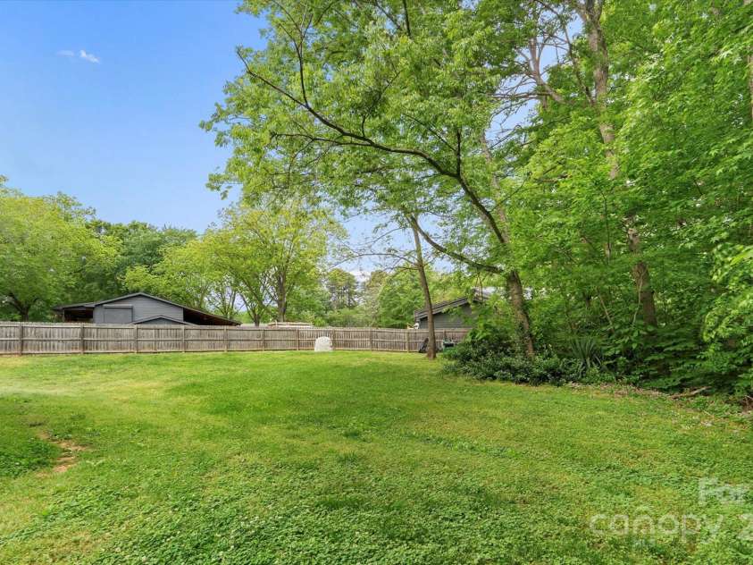 10340 Williams Road, Mint Hill, NC 28227.  MLS# CAR4247829, YatesRealty ID 21865. Large Backyard