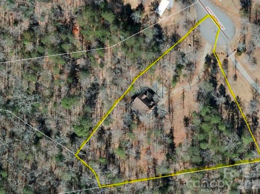 130 Chatem Court, Union Mills, NC 28167.  MLS# CAR4353657, YatesRealty ID 21869. Aerial view