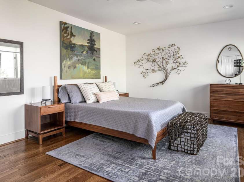 1002 Timber Lane, Asheville, NC 28804.  MLS# CAR4362891, YatesRealty ID 21894. Second Bedroom