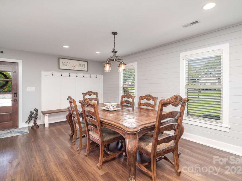 5701 Cedar Hill Drive, Monroe, NC 28110.  MLS# CAR4271384, YatesRealty ID 21913. Kitchen dining area