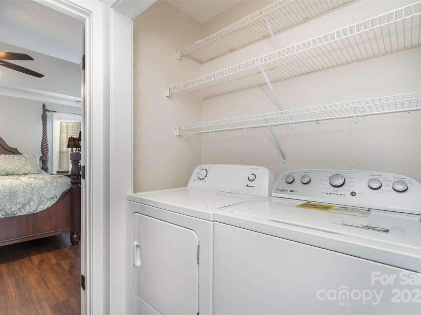 5701 Cedar Hill Drive, Monroe, NC 28110.  MLS# CAR4271384, YatesRealty ID 21913. Laundry in hall