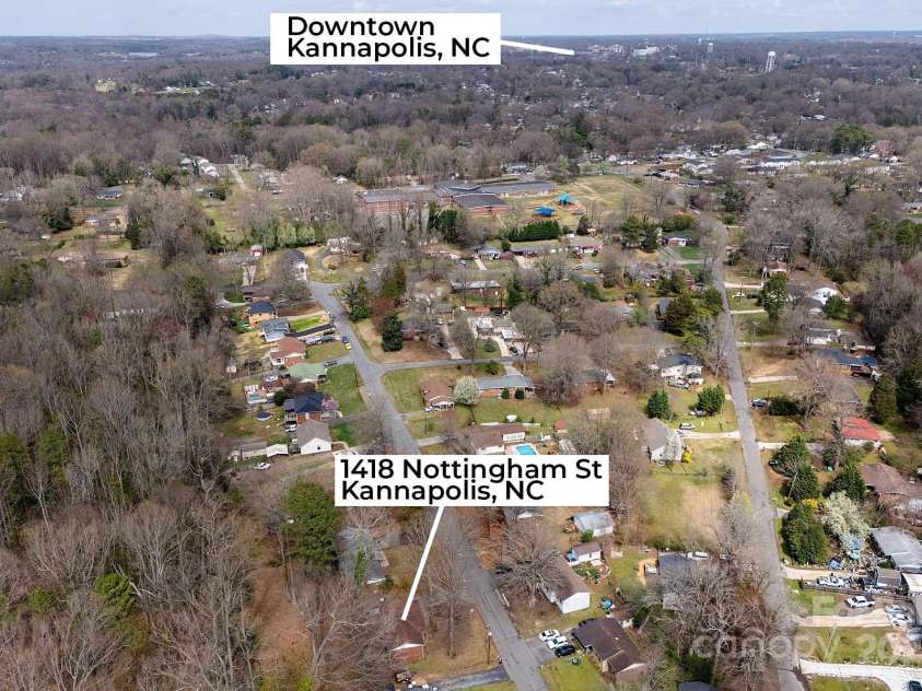 1418 Nottingham Road, Kannapolis, NC 28081.  MLS# CAR4212460, YatesRealty ID 2192. 