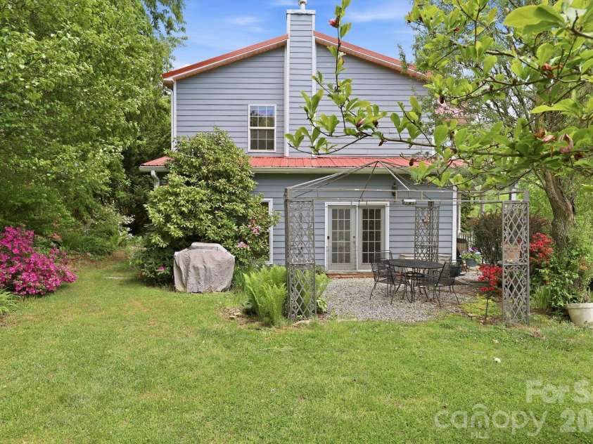 2225 Bald Creek Road, Clyde, NC 28721.  MLS# CAR4375884, YatesRealty ID 21920. Backyard