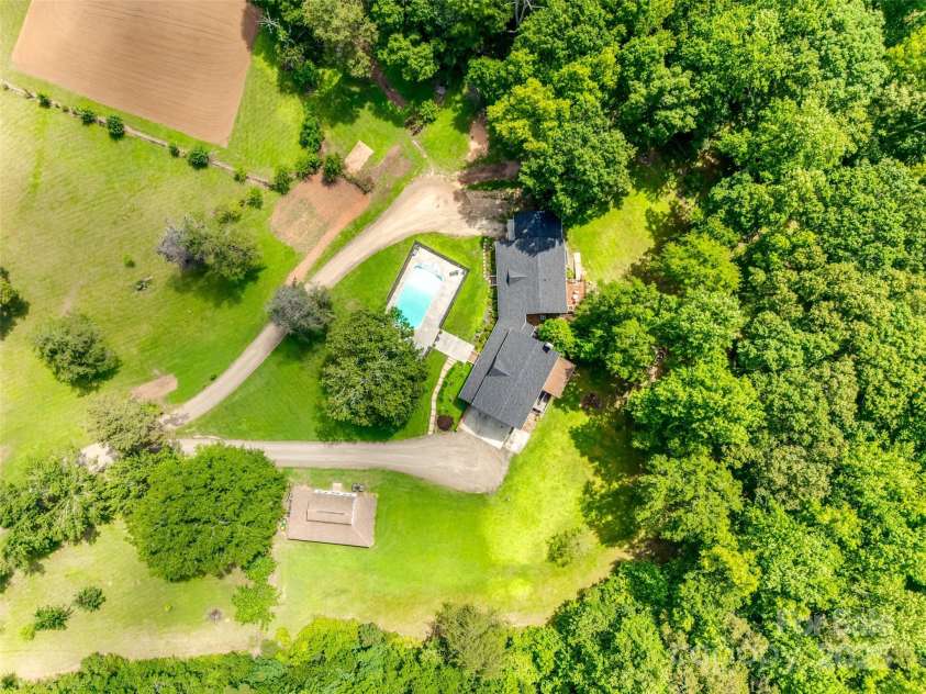 675 Ormand Road, York, SC 29745.  MLS# CAR4272867, YatesRealty ID 21923. Ariel view over house