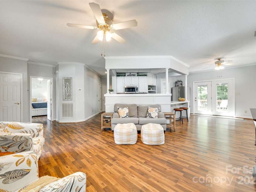 675 Ormand Road, York, SC 29745.  MLS# CAR4272867, YatesRealty ID 21923. Living room- apartment wing