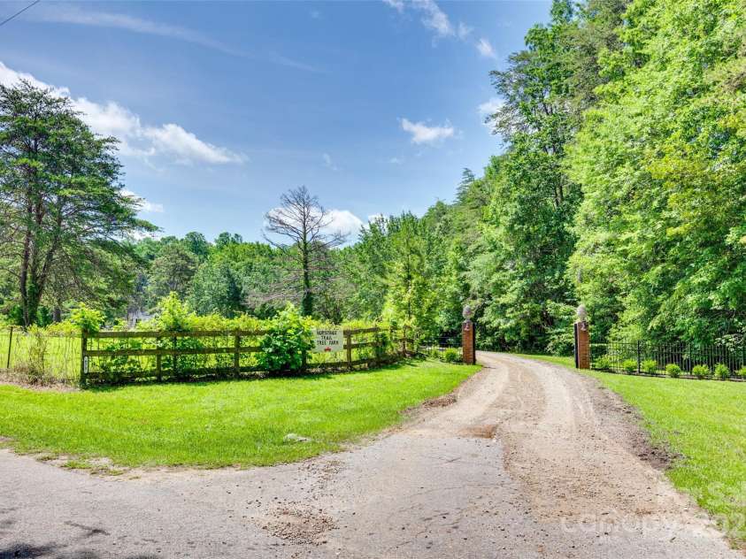 675 Ormand Road, York, SC 29745.  MLS# CAR4272867, YatesRealty ID 21923. Main entrance to farm/ property