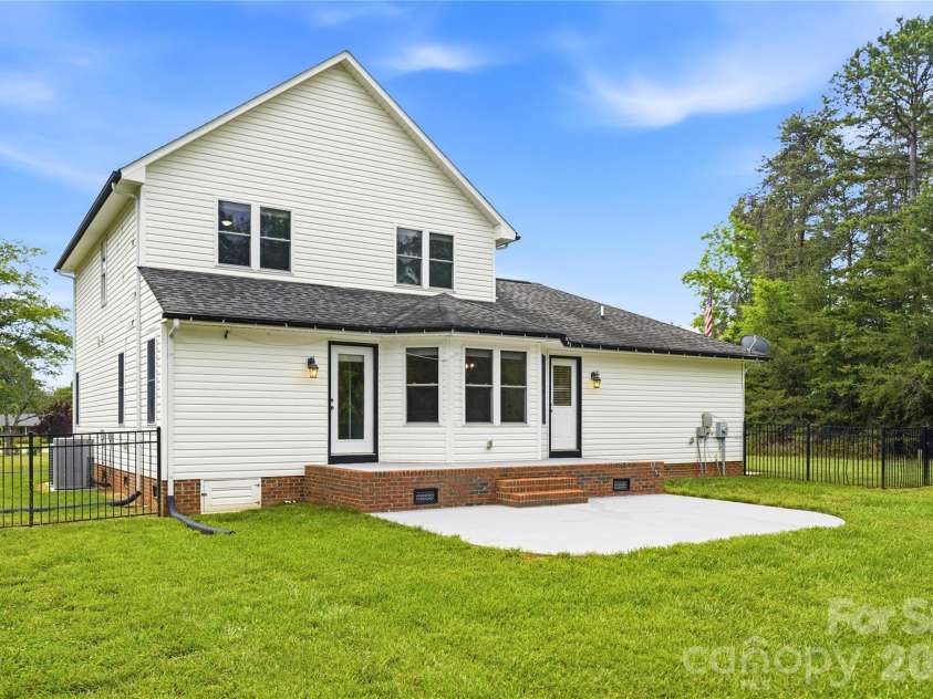 4945 Grassy Creek Road, Denver, NC 28037.  MLS# CAR4380541, YatesRealty ID 21933. Back of Home