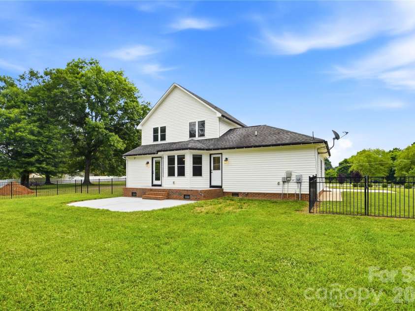 4945 Grassy Creek Road, Denver, NC 28037.  MLS# CAR4380541, YatesRealty ID 21933. Back of Home