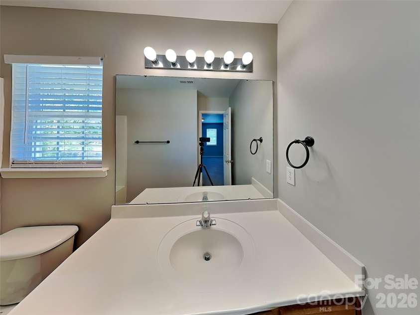 3206 Revere Road, Monroe, NC 28110.  MLS# CAR4371412, YatesRealty ID 21946. Primary bathroom