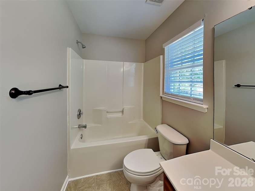 3206 Revere Road, Monroe, NC 28110.  MLS# CAR4371412, YatesRealty ID 21946. Primary bathroom