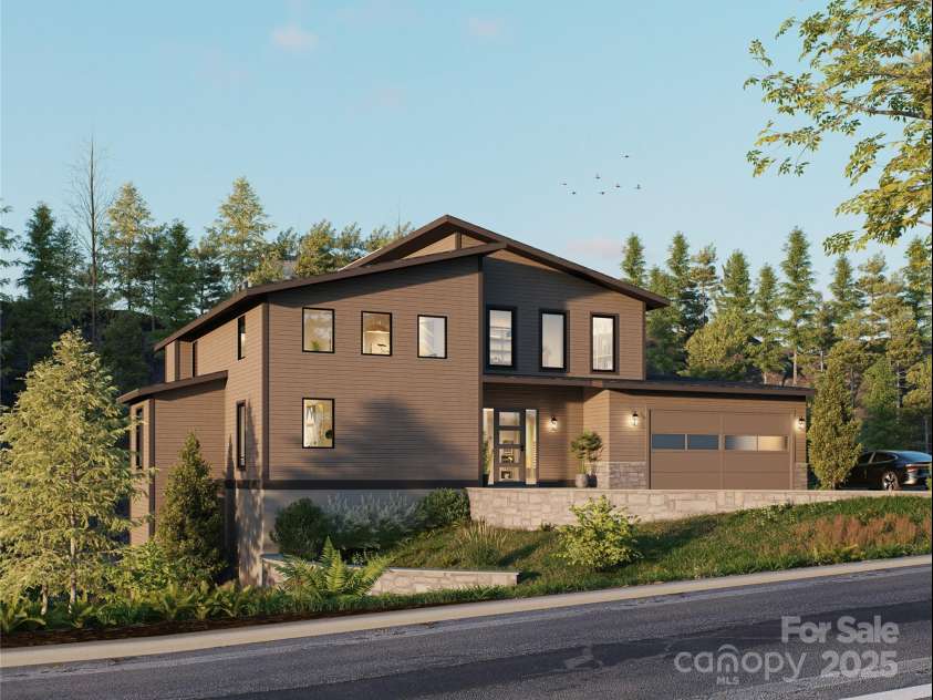 508 Hearthstone Way, Horse Shoe, NC 28742.  MLS# CAR4228275, YatesRealty ID 2195. Front Elevation