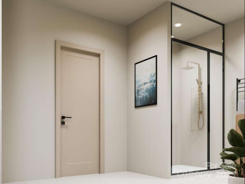 508 Hearthstone Way, Horse Shoe, NC 28742.  MLS# CAR4228275, YatesRealty ID 2195. Owners Suite Bathroom